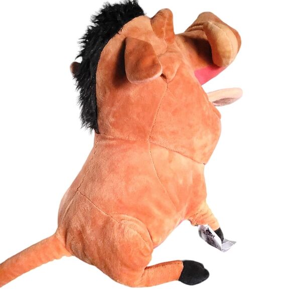 Disney Store Exclusive 14" Pumbaa The Lion King Large Plush Grub Bugs Stamped - Picture 6 of 12